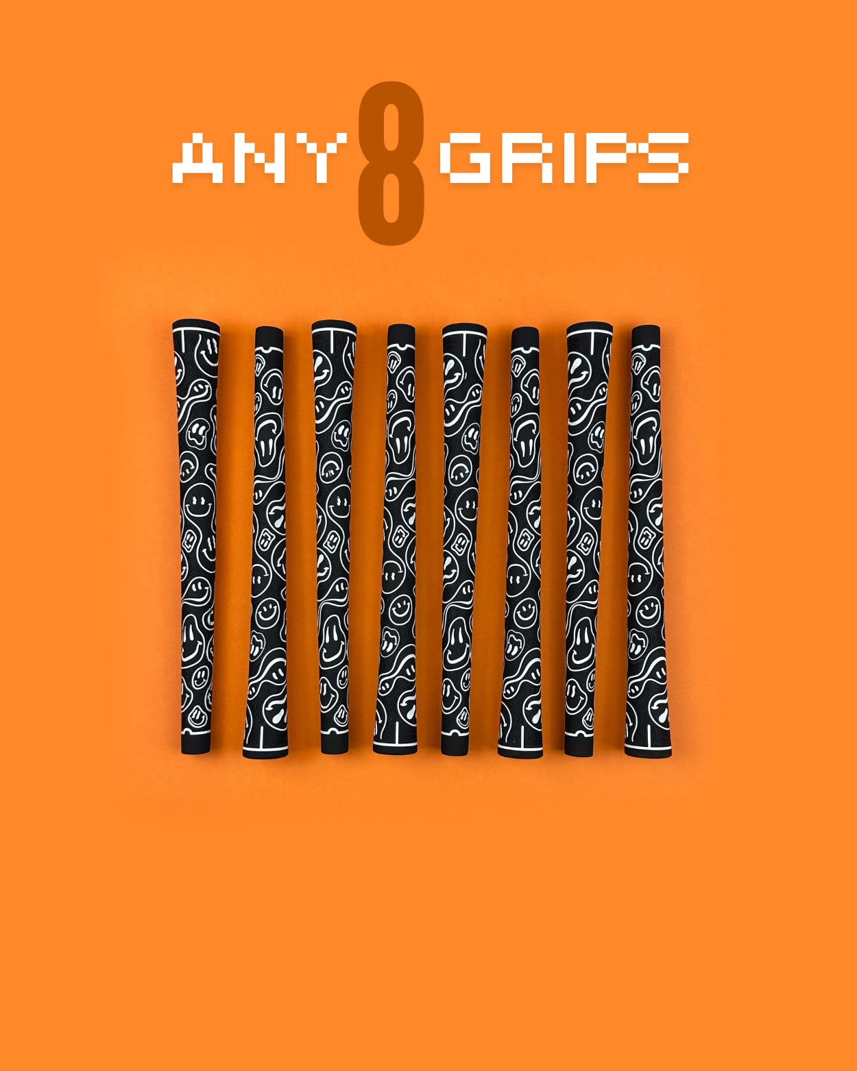 Golf Grip Set - 8 Grips - Chilli Grips